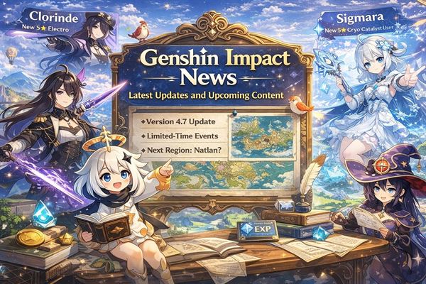 Genshin impact news - latest updates and upcoming content