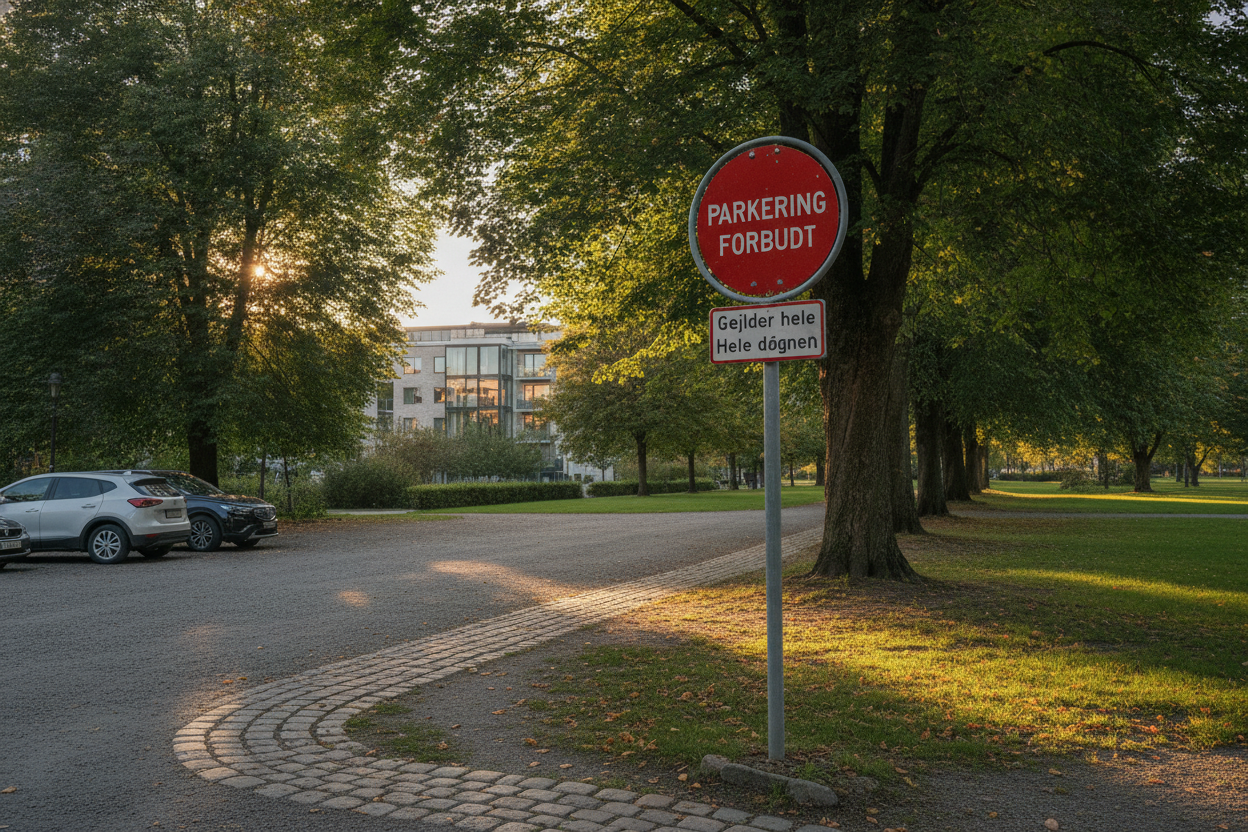 Alt du skal vide om parkering forbudt skilt: Regler og opsætning